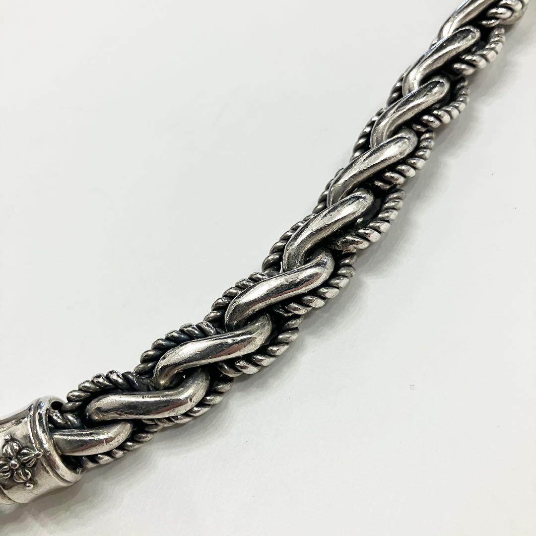 SHAMBALLA シャンバラ 1cm幅スネークウォレットチェーン 全長65cm