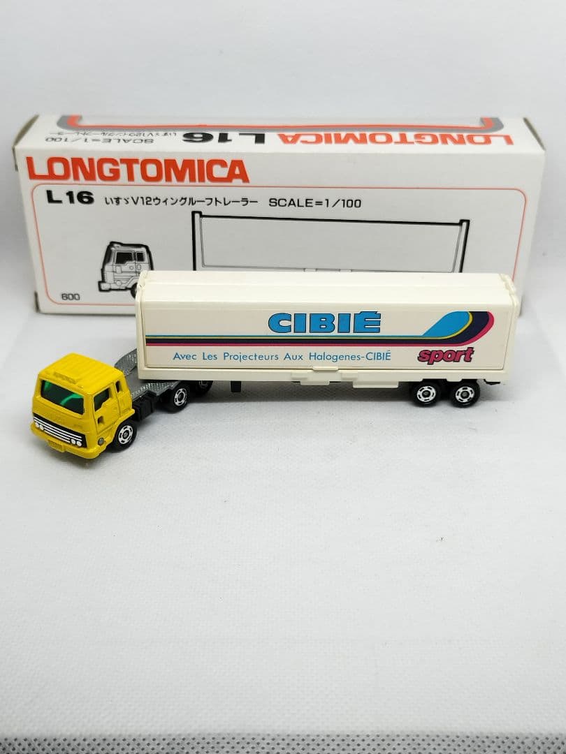 《ロングトミカL16-2》いすゞV12ウイグルーフトレーラー【８期版】未使用美品