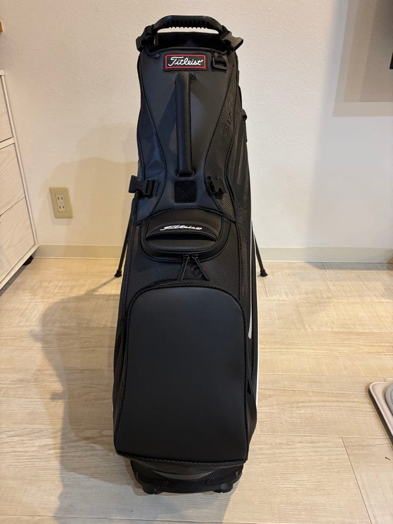 Titleist タイトリストキャディバッグ ブラック/ホワイト