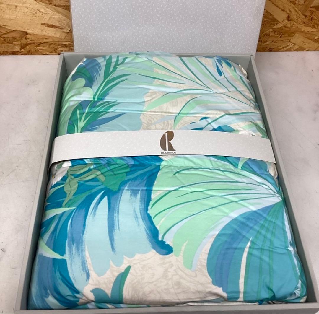 羽毛肌ふとん150×210大判サイズ保管品良質寝具(P7)