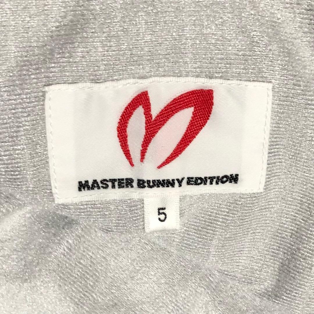 マスターバニーエディション 秋冬人気グレンチェック柄×ロゴ 裏起毛 サイズ5