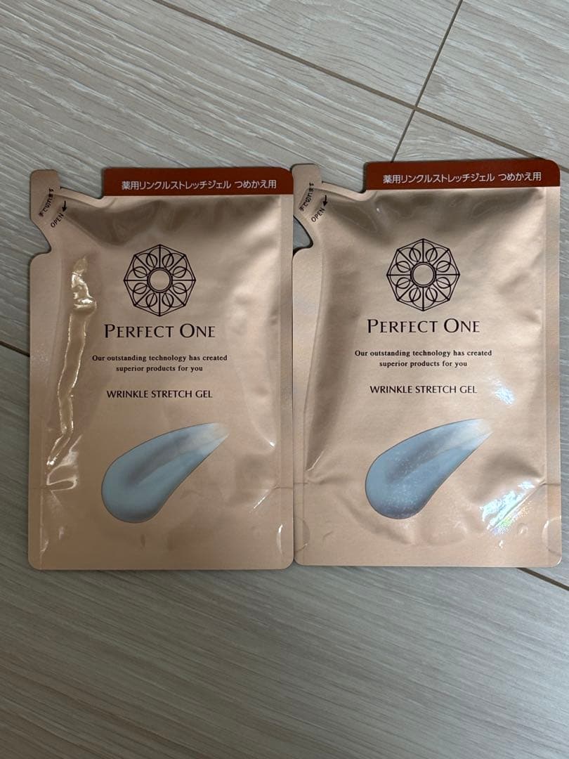 パーフェクトワン薬用リンクルストレッチジェル(詰め替え用) 50g×2個