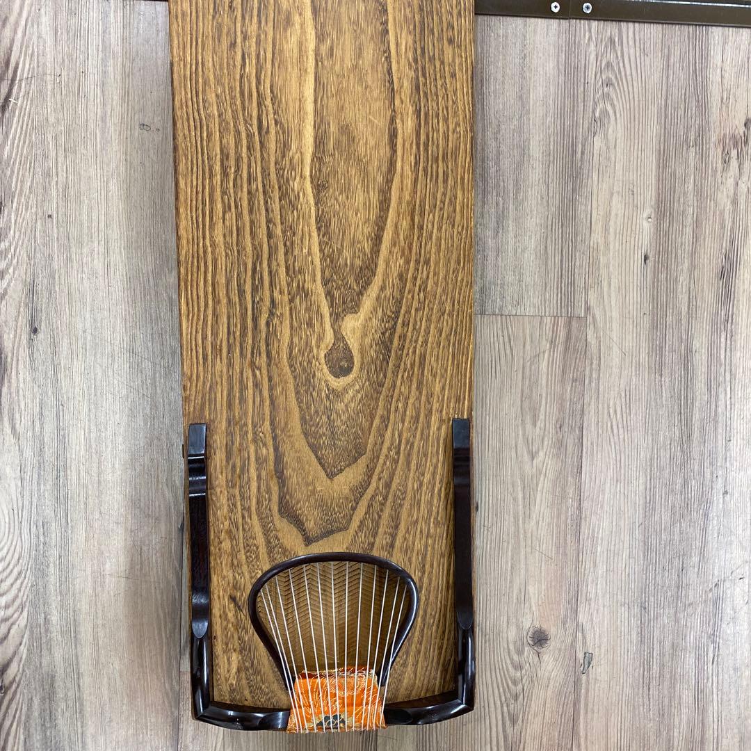 秀本在銘　最高級　お琴　綾杉彫刳甲　全長183㎝　トヒコ　東な7-0210☆2F