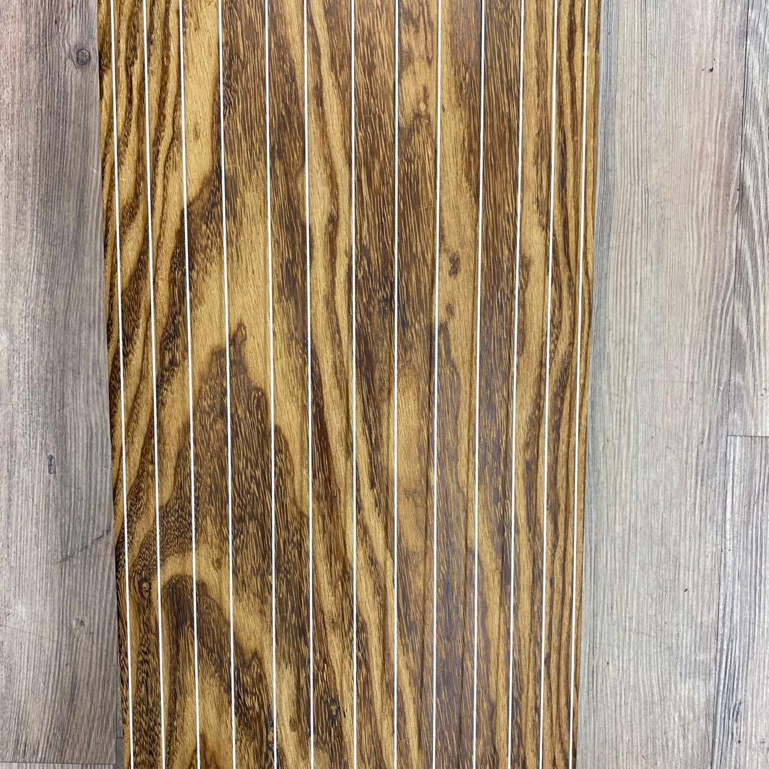 秀本在銘　最高級　お琴　綾杉彫刳甲　全長183㎝　トヒコ　東な7-0210☆2F