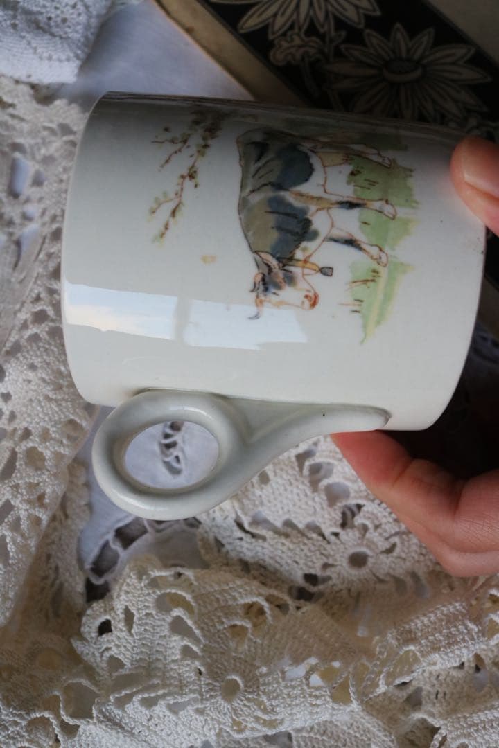 マグカップ　b アンファン　リシャール　アイボリー　たっぷりサイズ　カップ