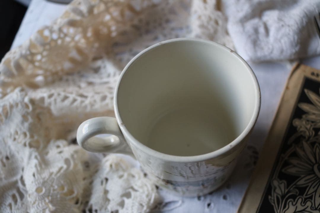 マグカップ　b アンファン　リシャール　アイボリー　たっぷりサイズ　カップ