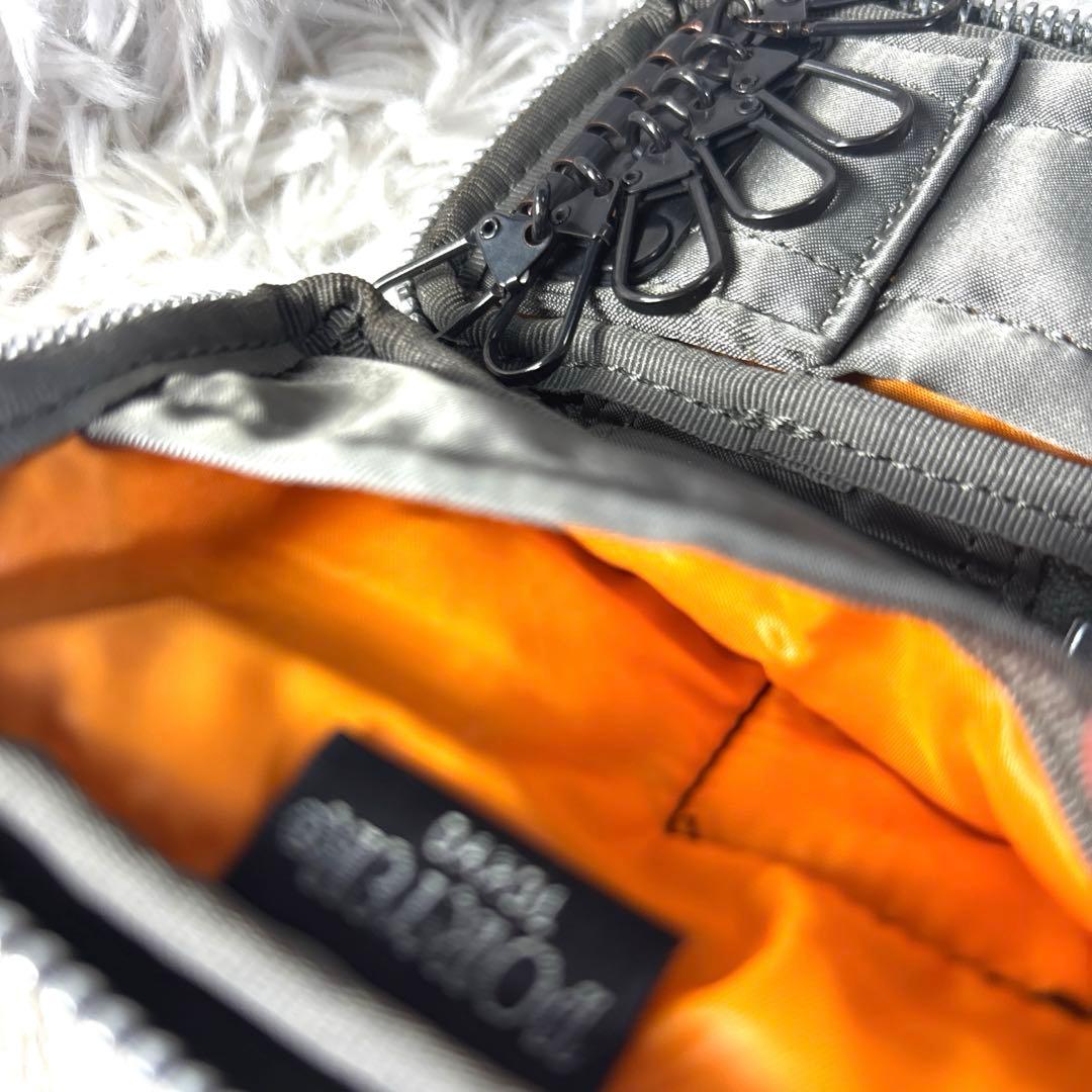 希少✨ポーター タンカー ラウンドファスナー キーケース セージ