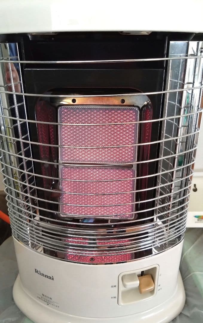 リンナイ ガス赤外線ストーブ R-852PMSIII-401 LPガス用 W119360969