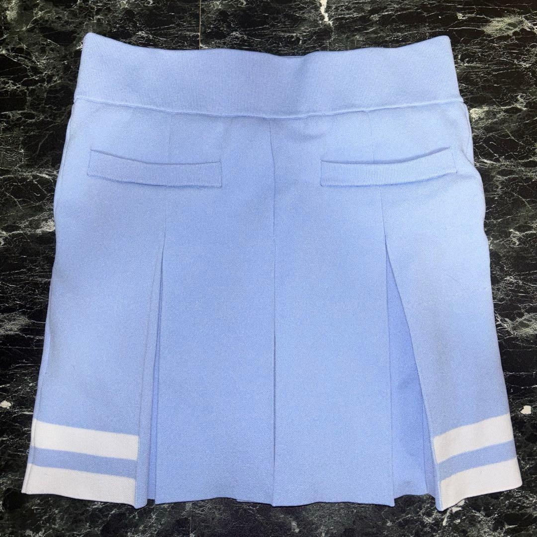 【NBB WEEKEND】ニットプリーツスカート 美品