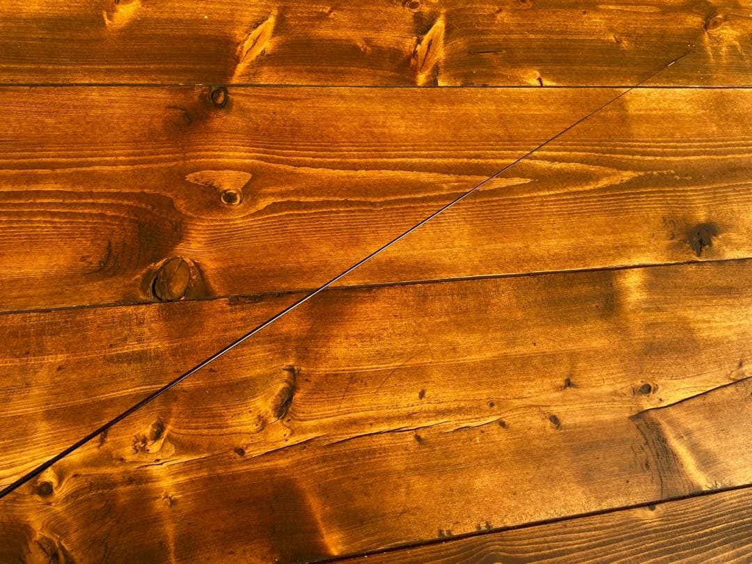 釣り竿セット　小物釣り竿　タナゴ竿　ブラック×グリーン　1.5M 仕掛け付き