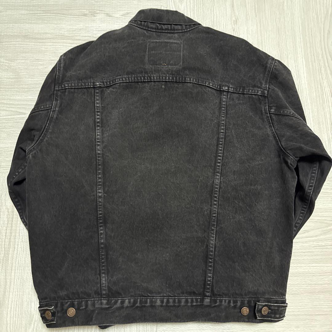Levi's 70507 USA製 M ブラック デニムジャケット　90s