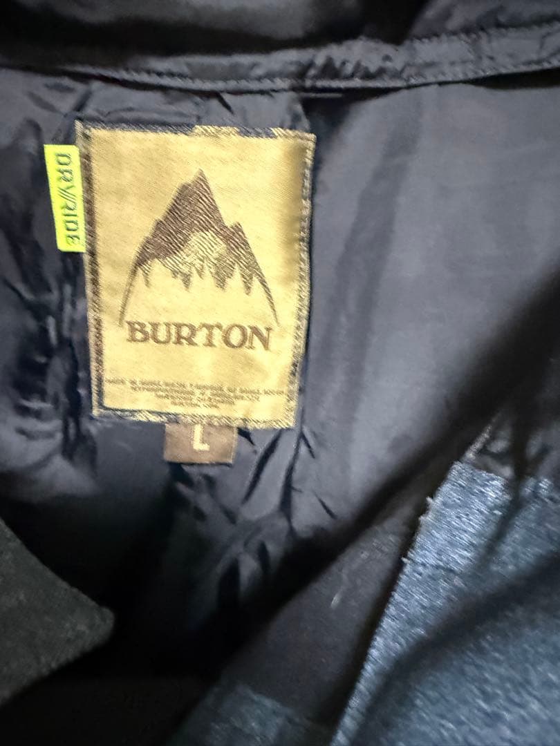 バートン　スノーボードウェア　上下　M Ｌ　迷彩