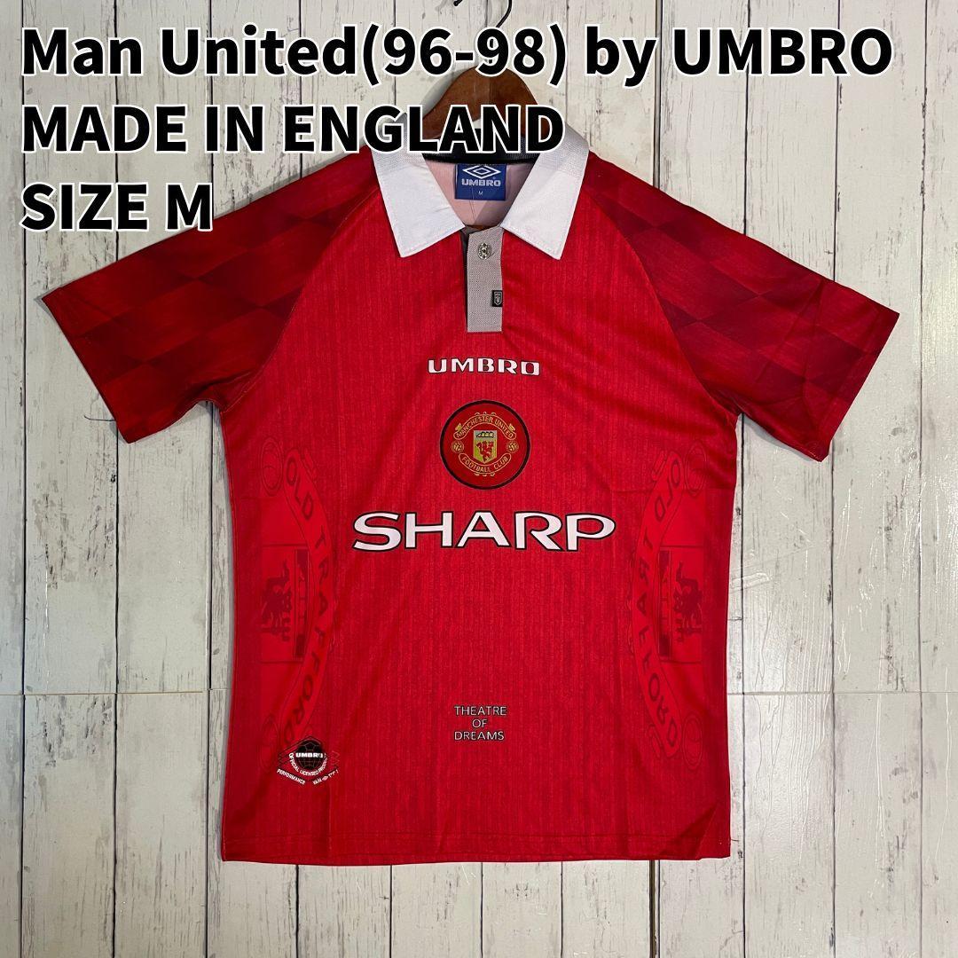 96-98 マンチェスターユナイテッド ユニフォーム Mサイズ[RU0021