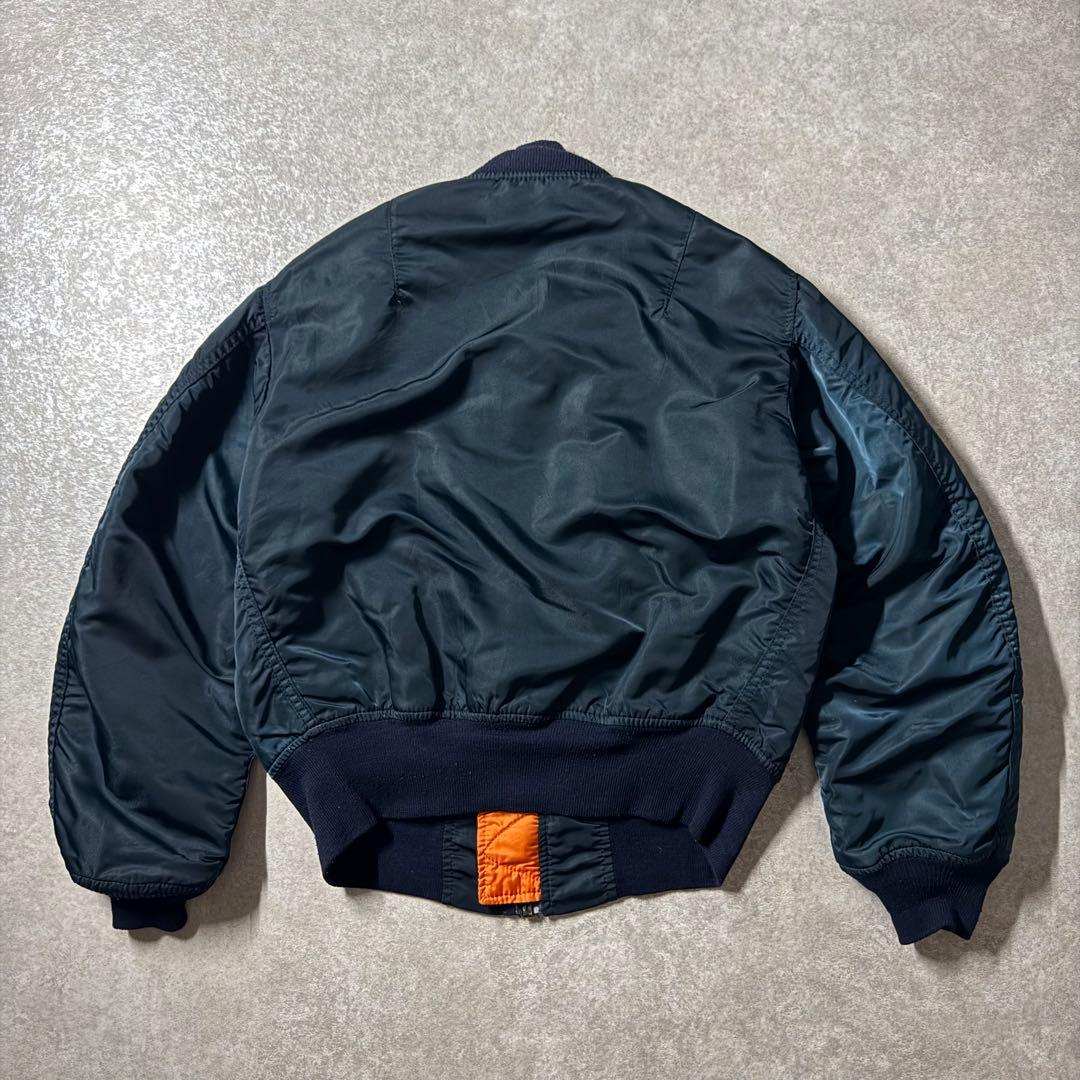 ジャケット・アウター 80s USA alpha type MA-1 flight jacket