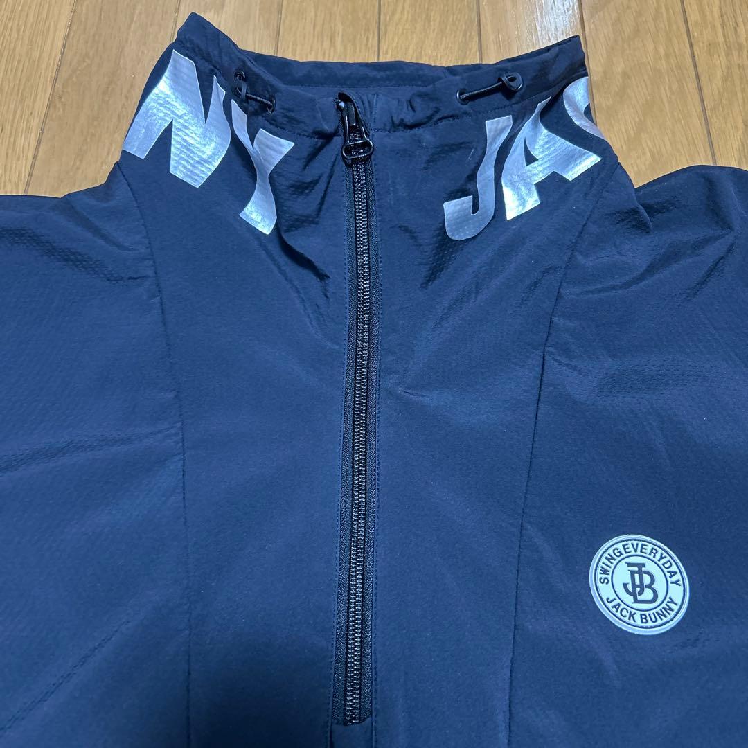 JACK BUNNY ハーフジップ ジャケット ロゴ【サイズ6】