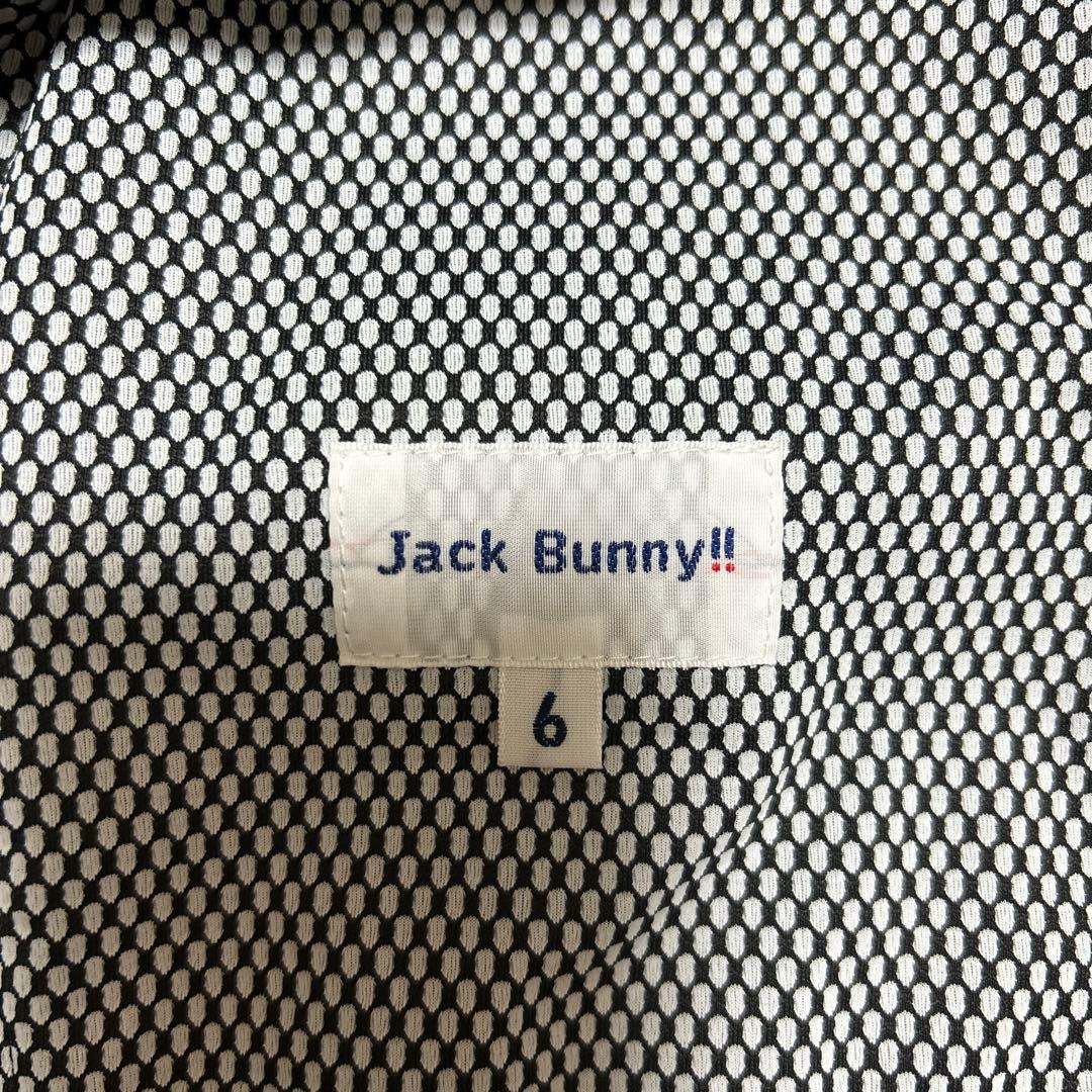 JACK BUNNY ハーフジップ ジャケット ロゴ【サイズ6】
