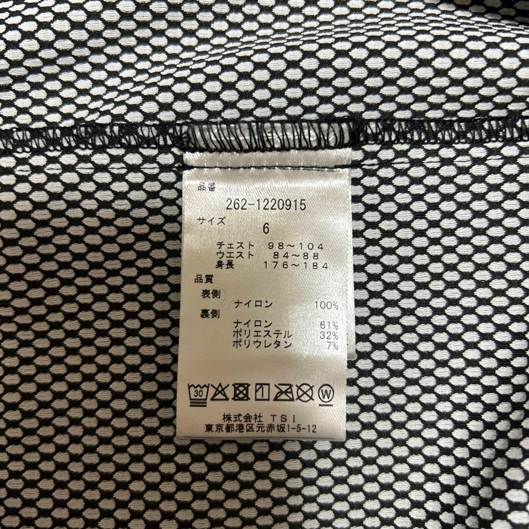 JACK BUNNY ハーフジップ ジャケット ロゴ【サイズ6】