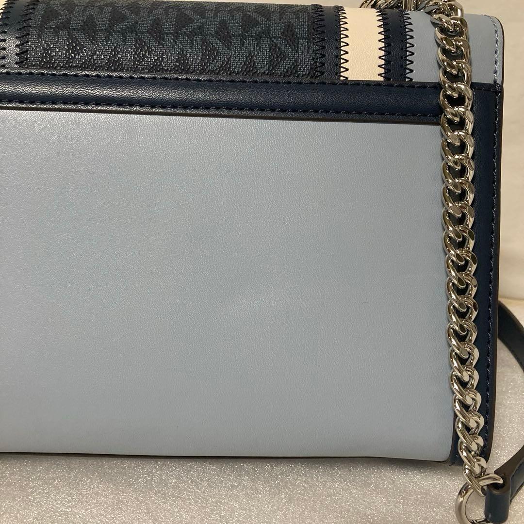 未使用】マイケルコースショルダーバッグ☆WHITNEY カラーブロック.極