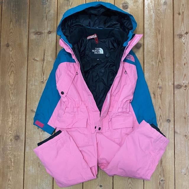 kiki　ノースフェイス キッズ ウォータープルーフ ワンピース つなぎ