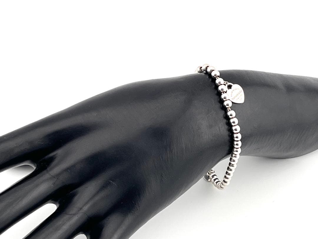 c973ティファニー　リターントゥ　ミニハートタグ　ボールチェーン　ブレスレット