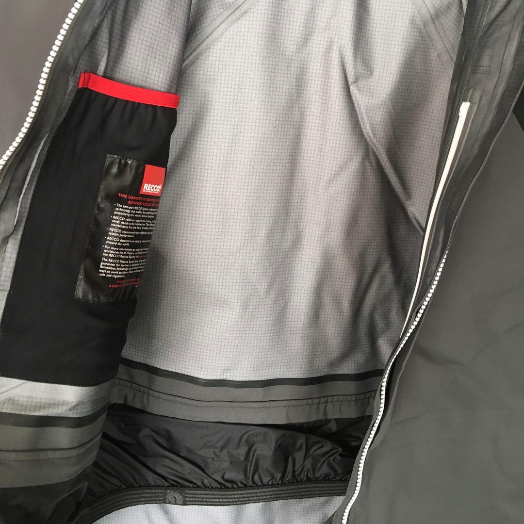 TNF GTX PRO RTG ジャケット ビブパンツ セット ブラック グレー