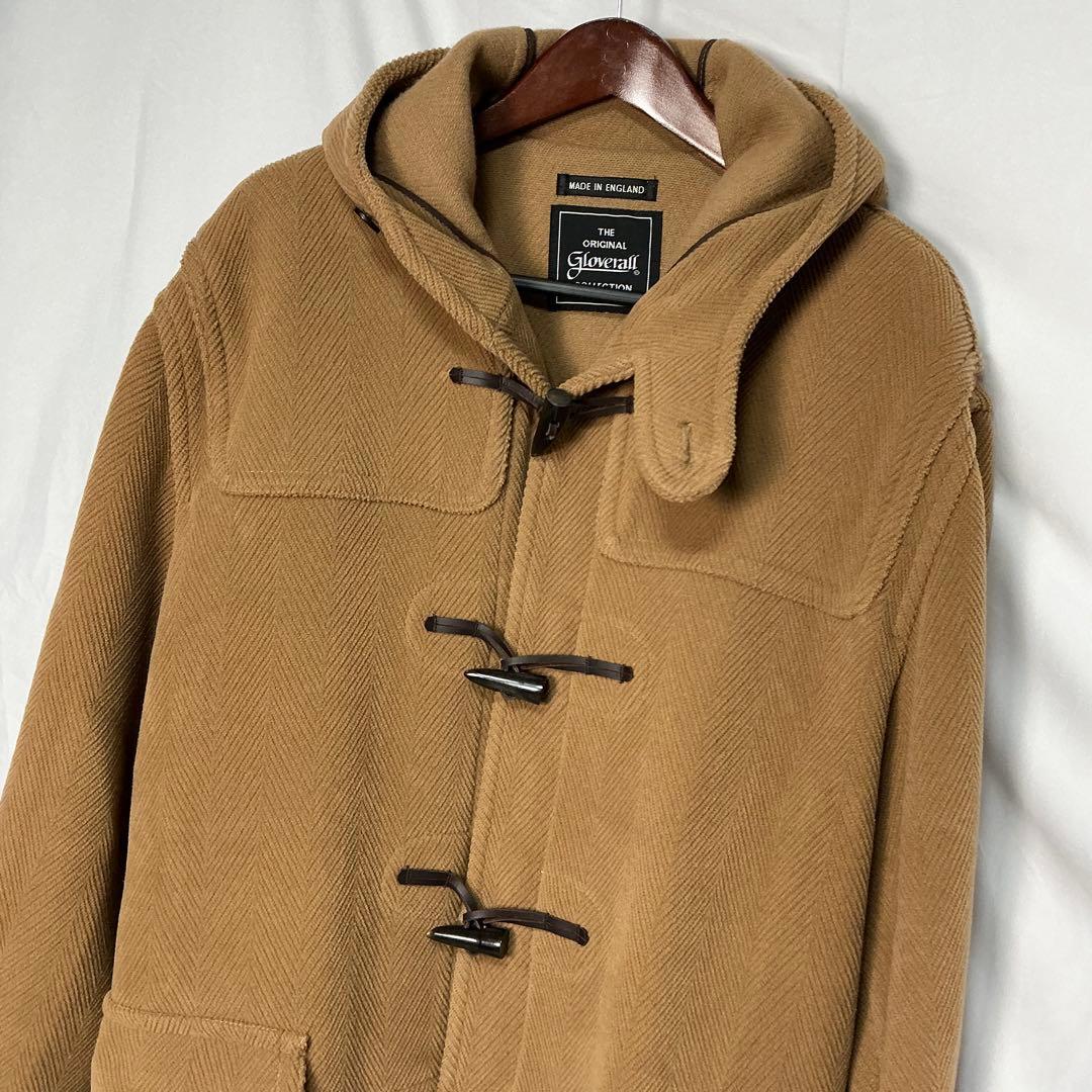 美品 グローバーオール ムーアブルック キングストン ダッフルコート 40