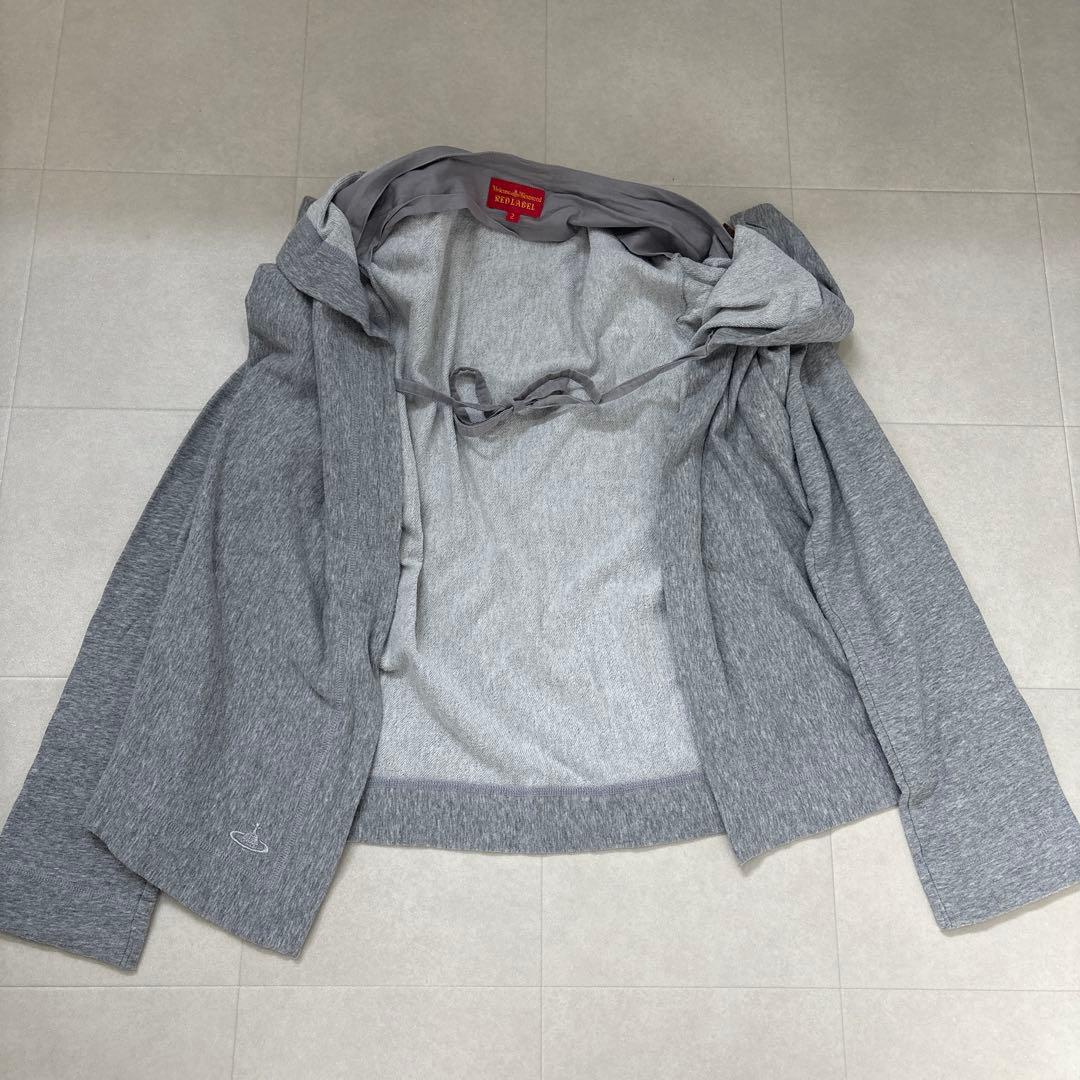 ヴィヴィアンウエストウッド 変形 羽織 薄手 ポンチョ オーブ刺繍 M