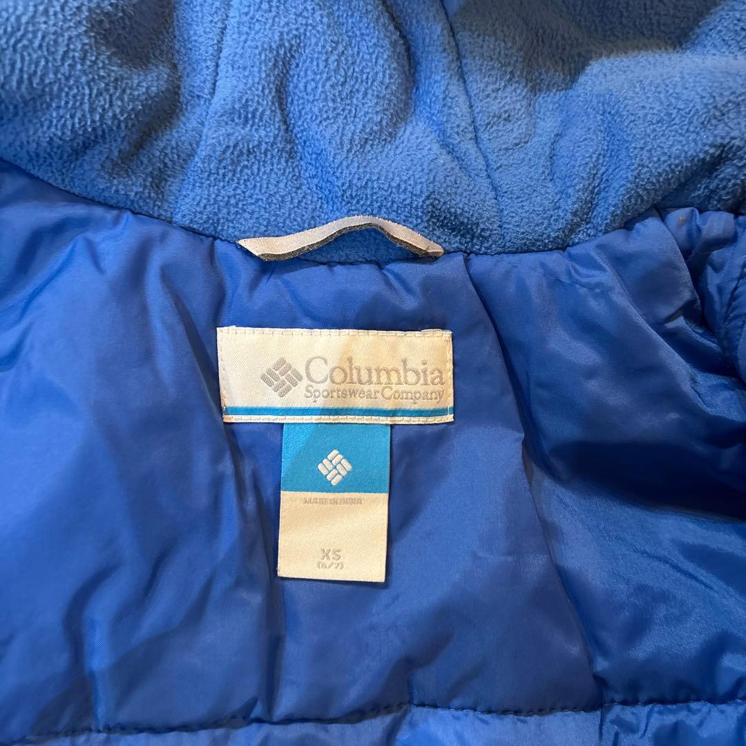 Columbia 子ども用スキーウェア 赤と青xs