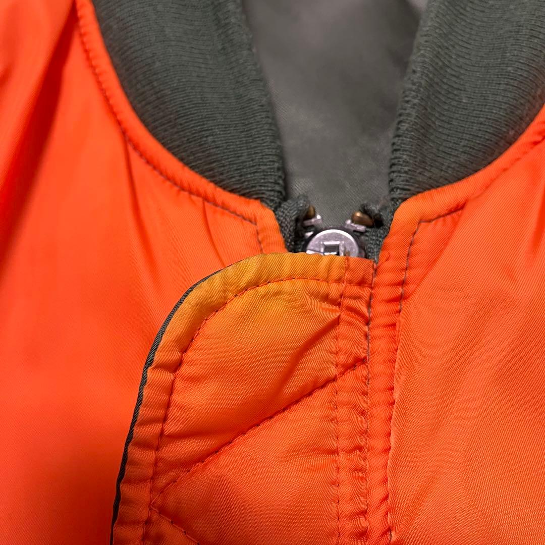 アルファインダストリーズ MA-1 フライトジャケット リバーシブル