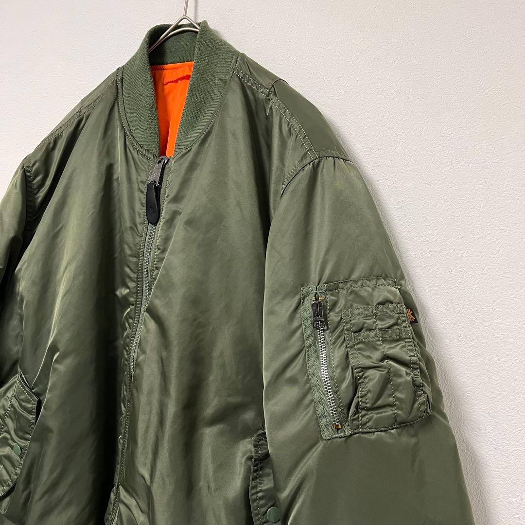 アルファインダストリーズ MA-1 フライトジャケット リバーシブル