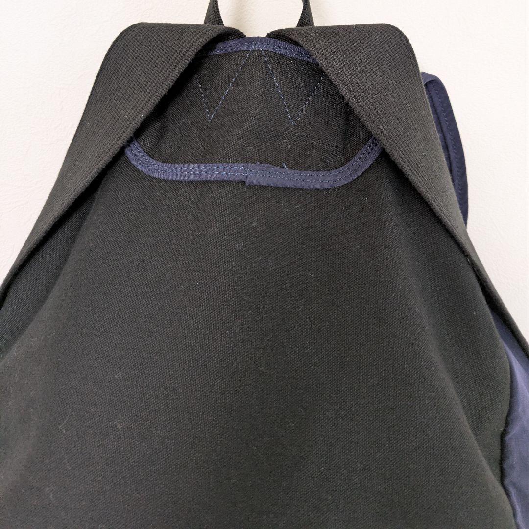 MHL. マーガレットハウエル リュック バックパック レザー ネイビー