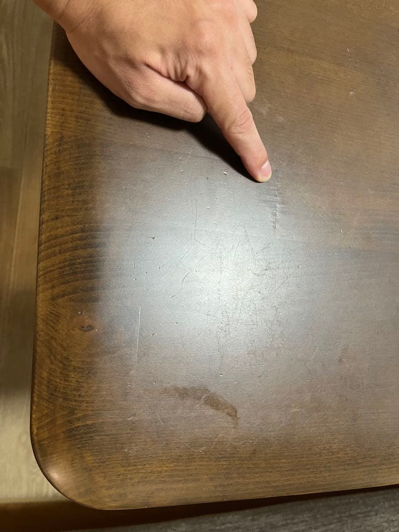 ニトリ Nコレクション　ローダイニングテーブル　T-01 120MBR