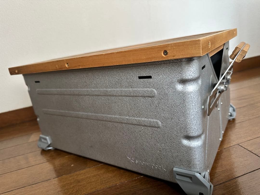 スノーピーク（ Peak）シェルフコンテナ25 天板付き