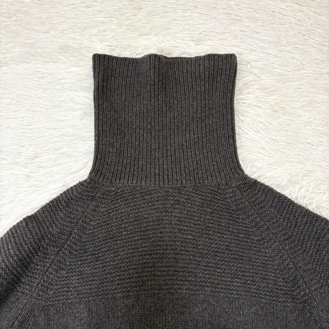 美品　TICCA ウール100％　ニットワンピース タートルネック　ティッカ