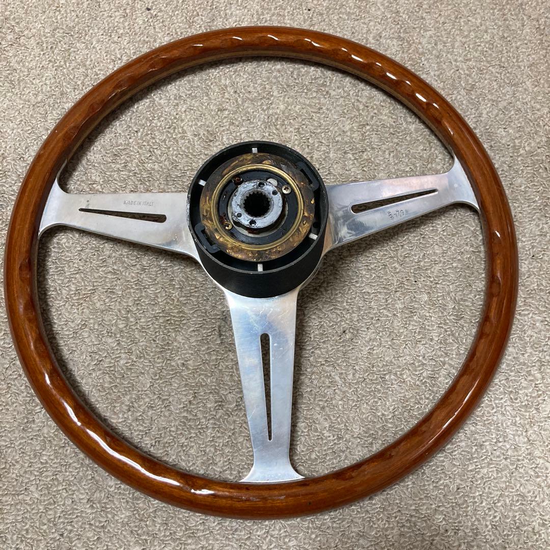 FS様専用！当時物 ナルディ クラシック ウッド ステアリング NARDI正規