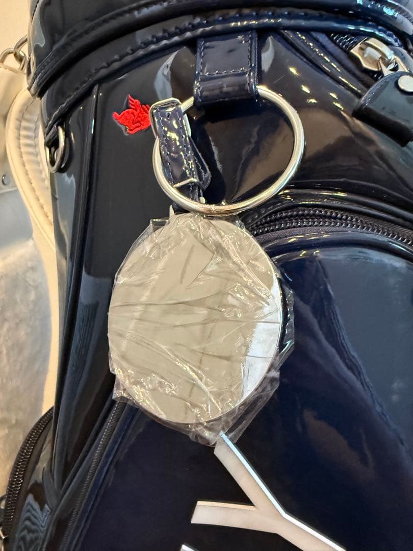 PEARLY GATES エナメルキャディバッグ