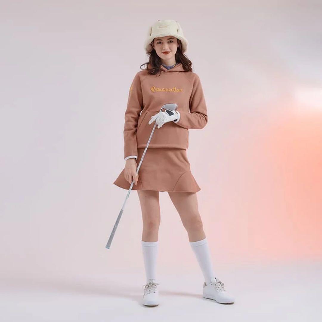 レザレクション　ウォームペプラムスカート スモーキーピンク XS