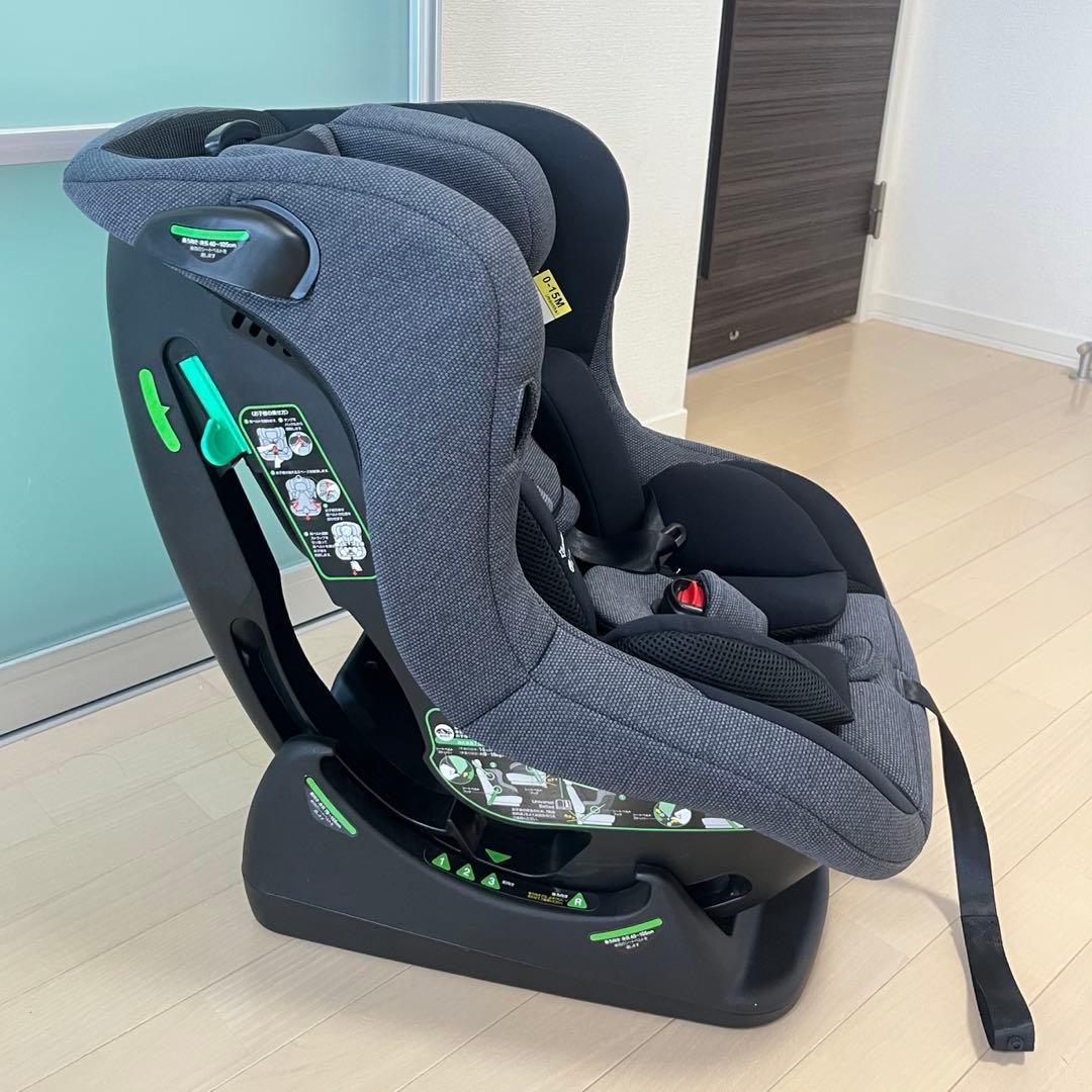 smartangel 車用チャイルドシート グレー