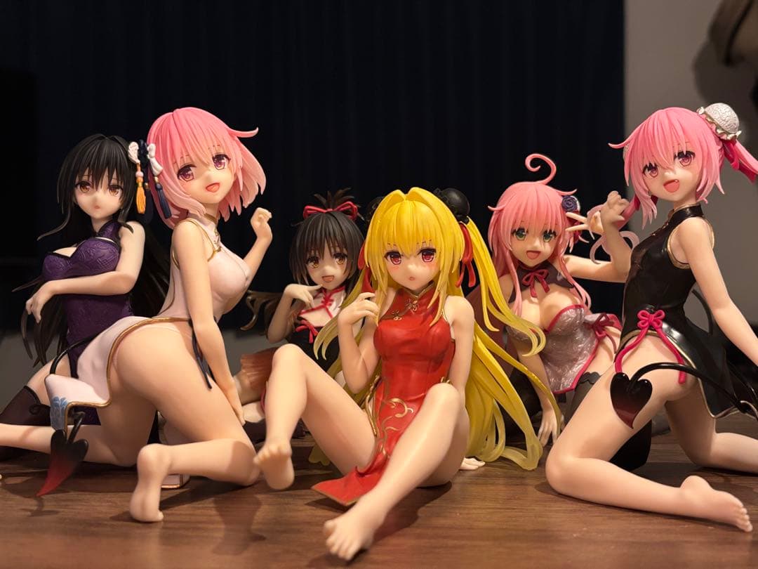 【はいたん】ToLOVEる チャイナフィギュア 六体セット