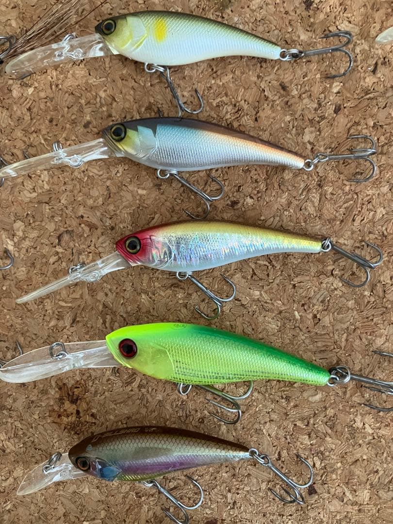 バス釣り　シャッド　セット