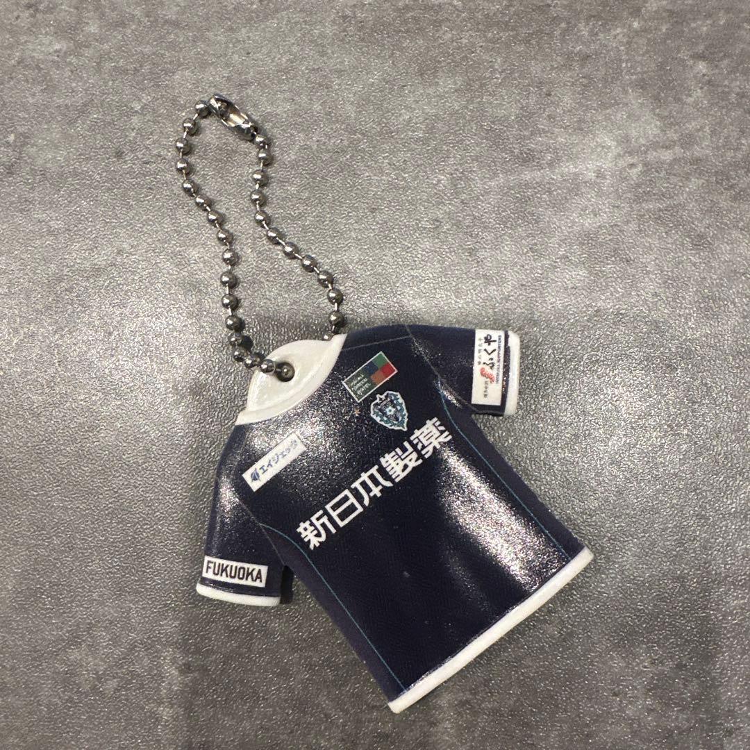 アビスパ福岡 7 金森健志 ユニフォームキーホルダー - メルカリ