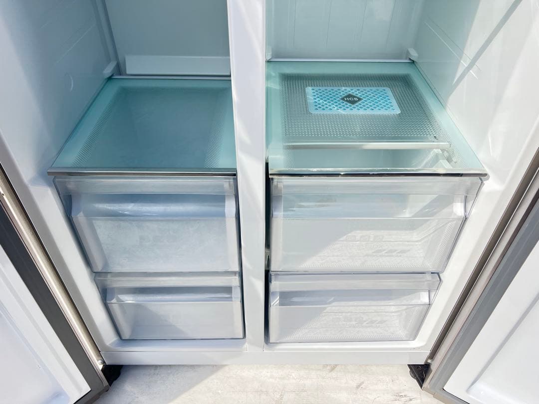 AQUA ノンフロン冷凍冷蔵庫AQR-SBS45H (S) 2019 年