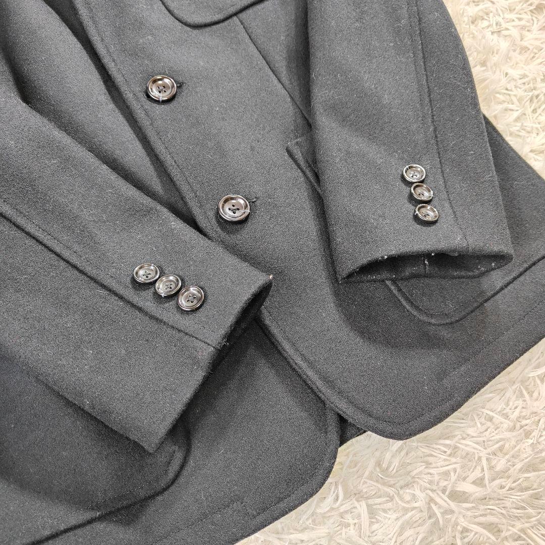 良品 フェローズ ウールメルトン テーラードジャケット XL 黒 - メルカリ