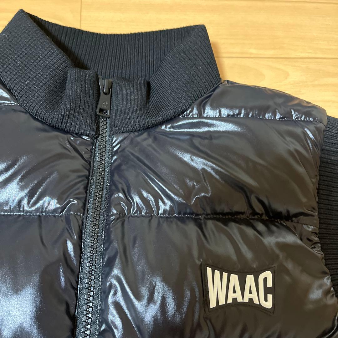 《WAAC》MENS ダウンベスト　ブラック　 L