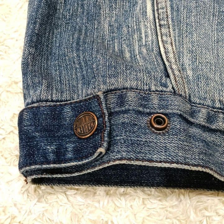 希少 Platinum Fubu Harlem デニムジャケット VTG90s