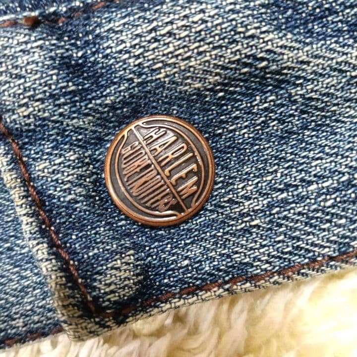 希少 Platinum Fubu Harlem デニムジャケット VTG90s