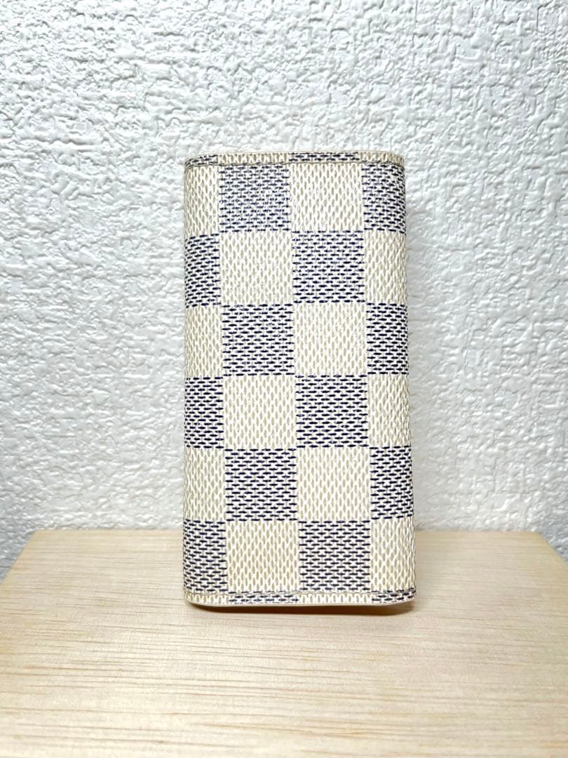 LOUIS VUITTON ダミエ アズール ミュルティクレ4連キーケース
