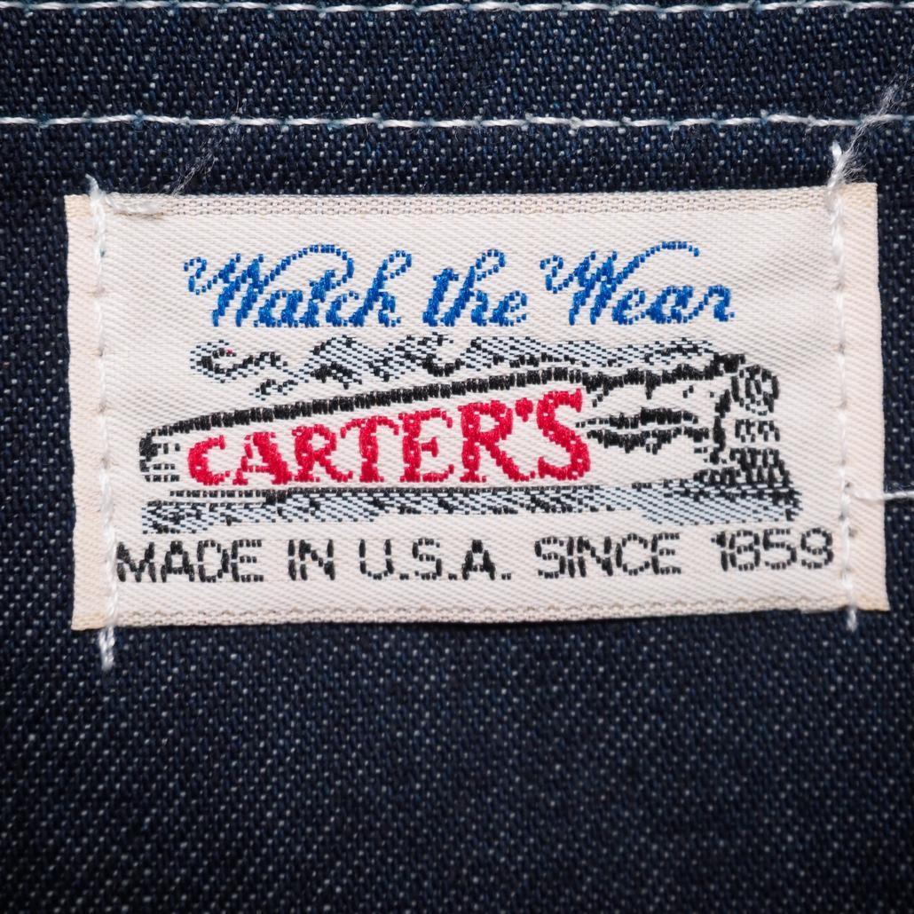 1970年代 デッドストック級 Carter's 列車タグデニムペインターパンツ