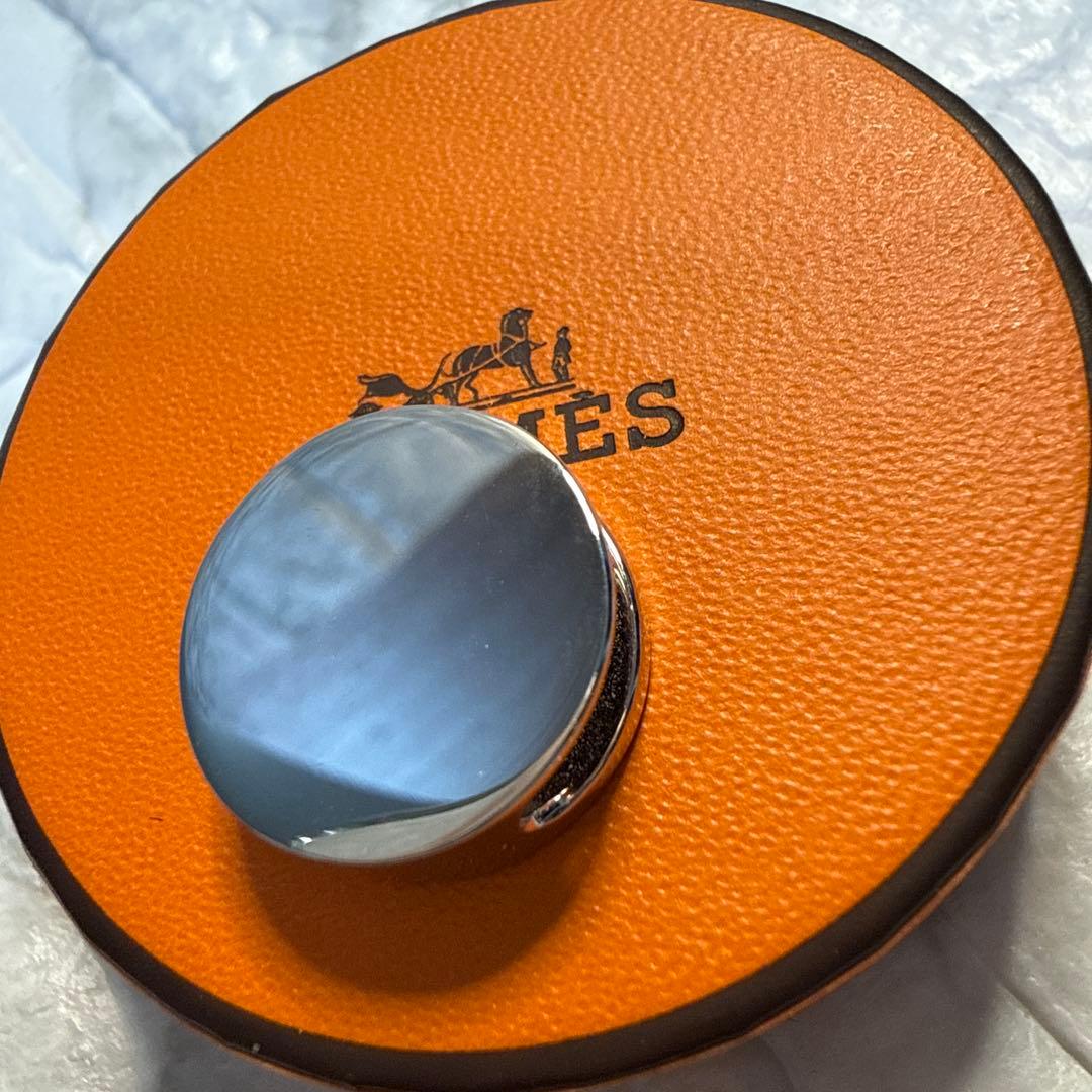 廃盤希少❤︎エルメス ツイリーリング セリエ シルバー　17mm