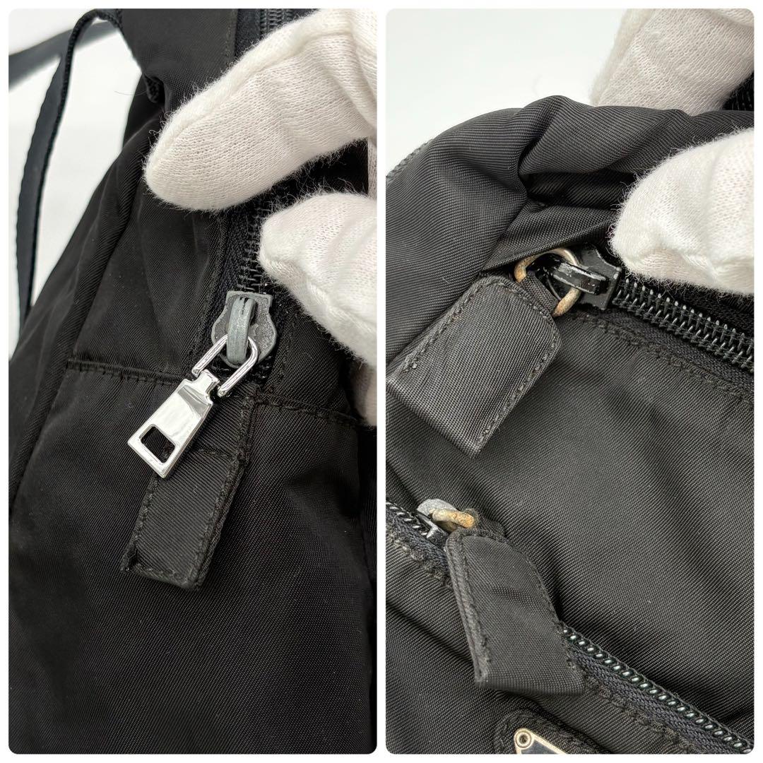 超希少✨ プラダ ミニ リュック ボディバッグ ブラック ナイロン